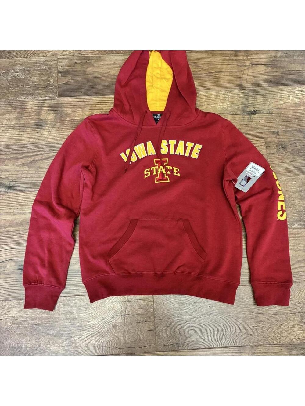 Colosseum Iowa State Cyclones red hoodie